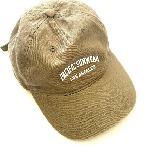 Pacific Sunwear Accessories - Pacific Sunwear Los Angeles Women's Hat One Size Army Greenish Color Cap